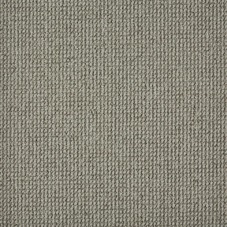 light grey loop pile rug