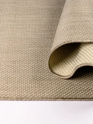 Sahara Drift Rug side view showing woven pattern