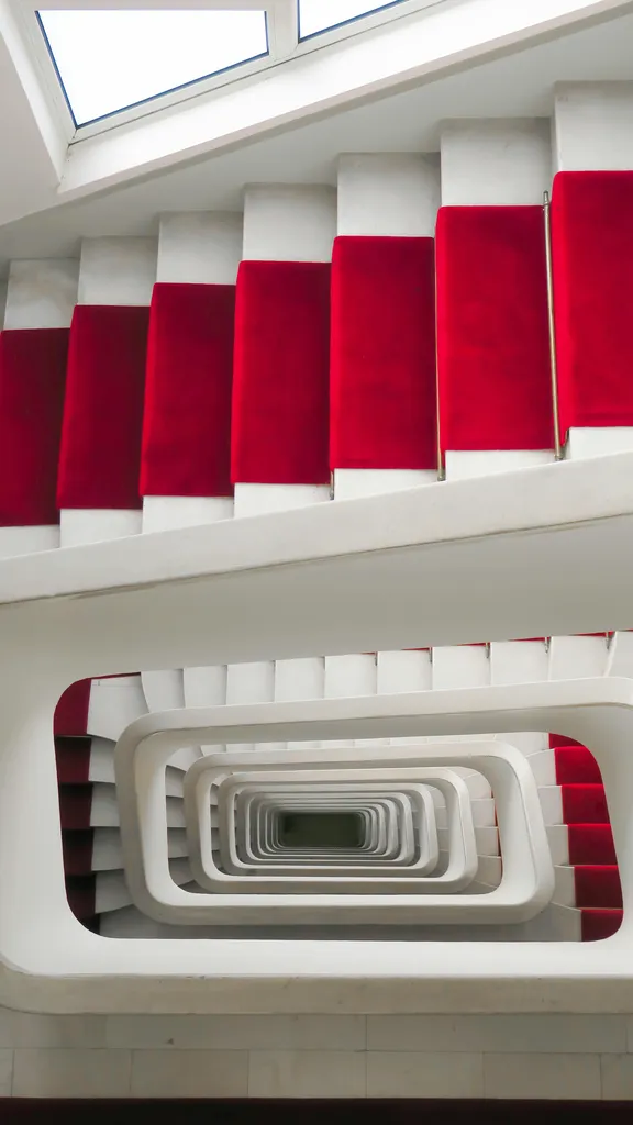Red Stair Runner