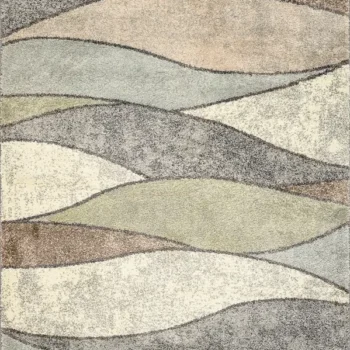 Top view of Coastal drift rug