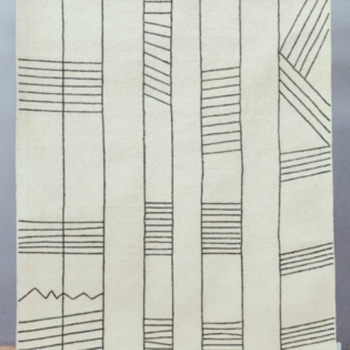 Birch Black rug hanging