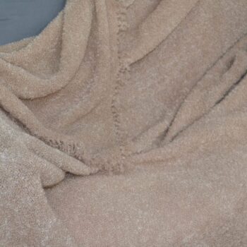 Blush Beige Mohair Throw Blanket