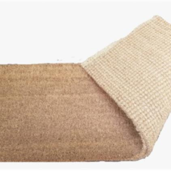 Old-Fashioned Coir Doormat