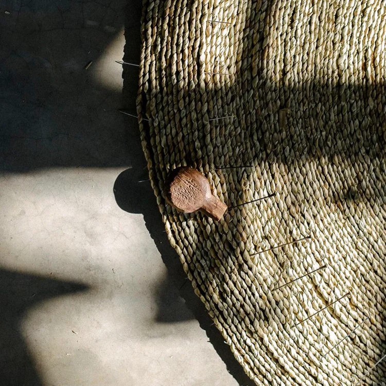Round Plaited Rug