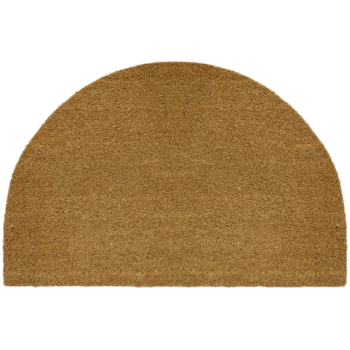 Half-Moon Coir Doormat
