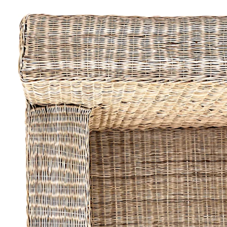 Wicker Box Lounge Set 1 – 3 Seater Couch & 2 Chairs - Image 2