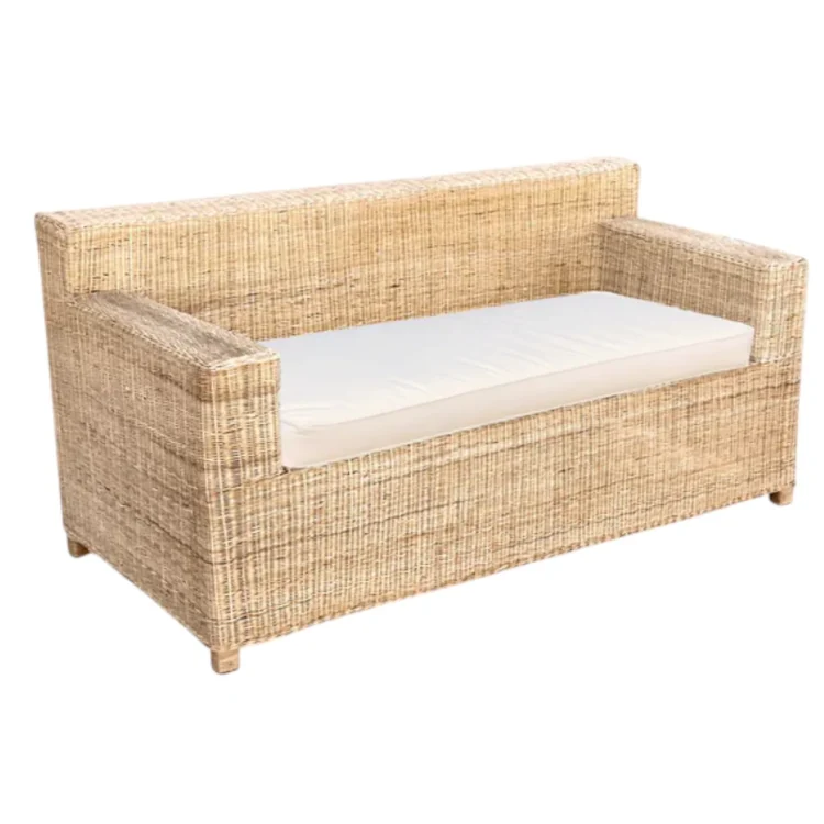 Wicker Box - 2 Seater Couch