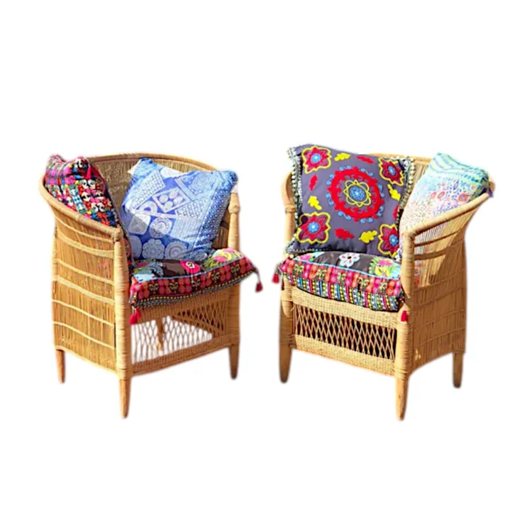 Traditional wicker chair bundle