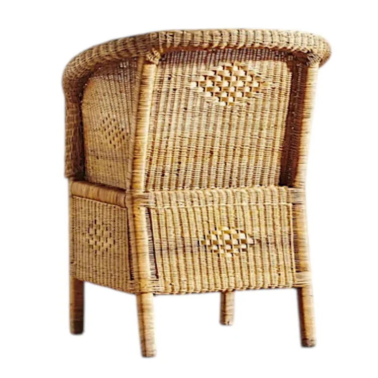 Circle back chair back