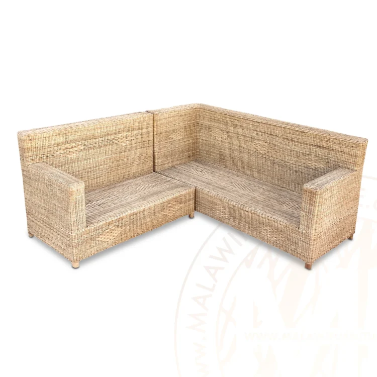 Wicker Box Corner Couch