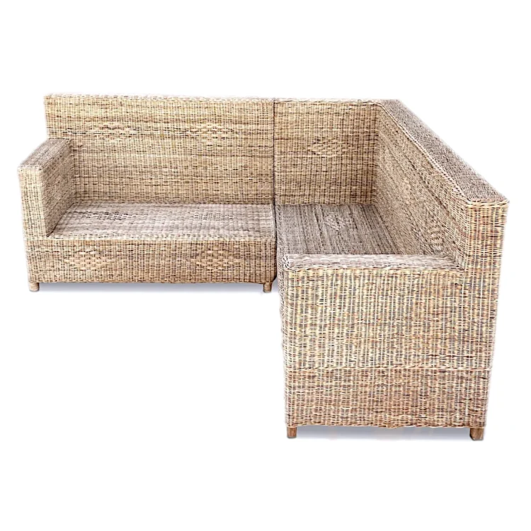 Wicker Box Corner Couch