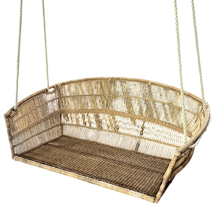 Wicker Hanging Loveseat