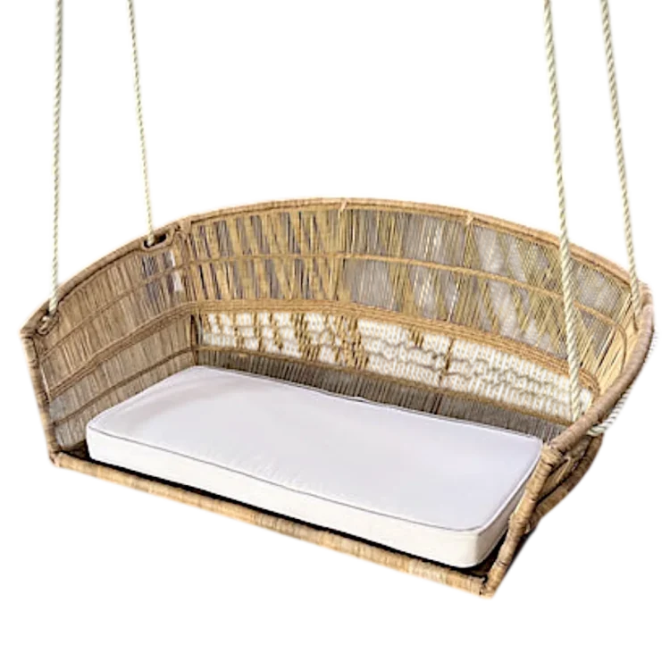 Wicker Hanging Loveseat
