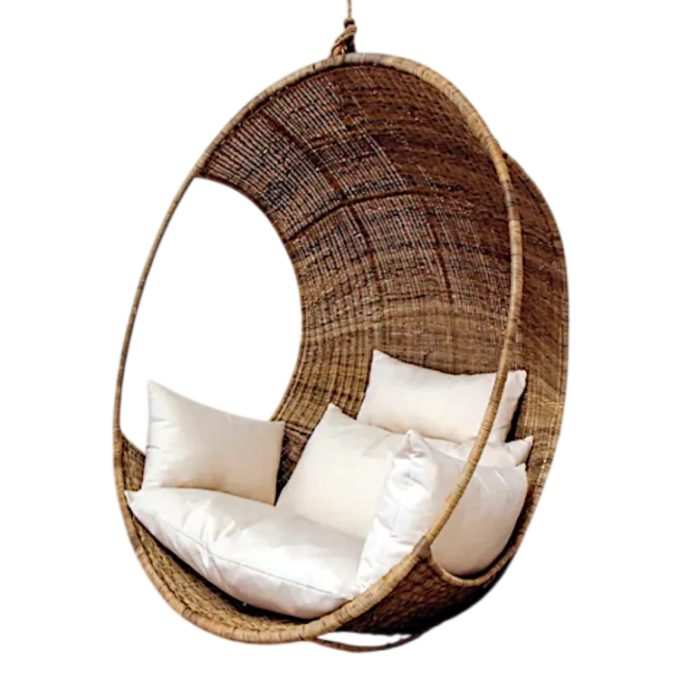 Wicker Hanging Pod Chair