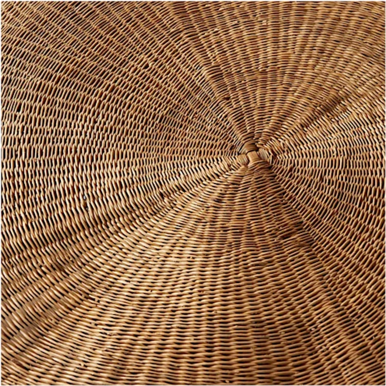 Round Wicker Coffee Table